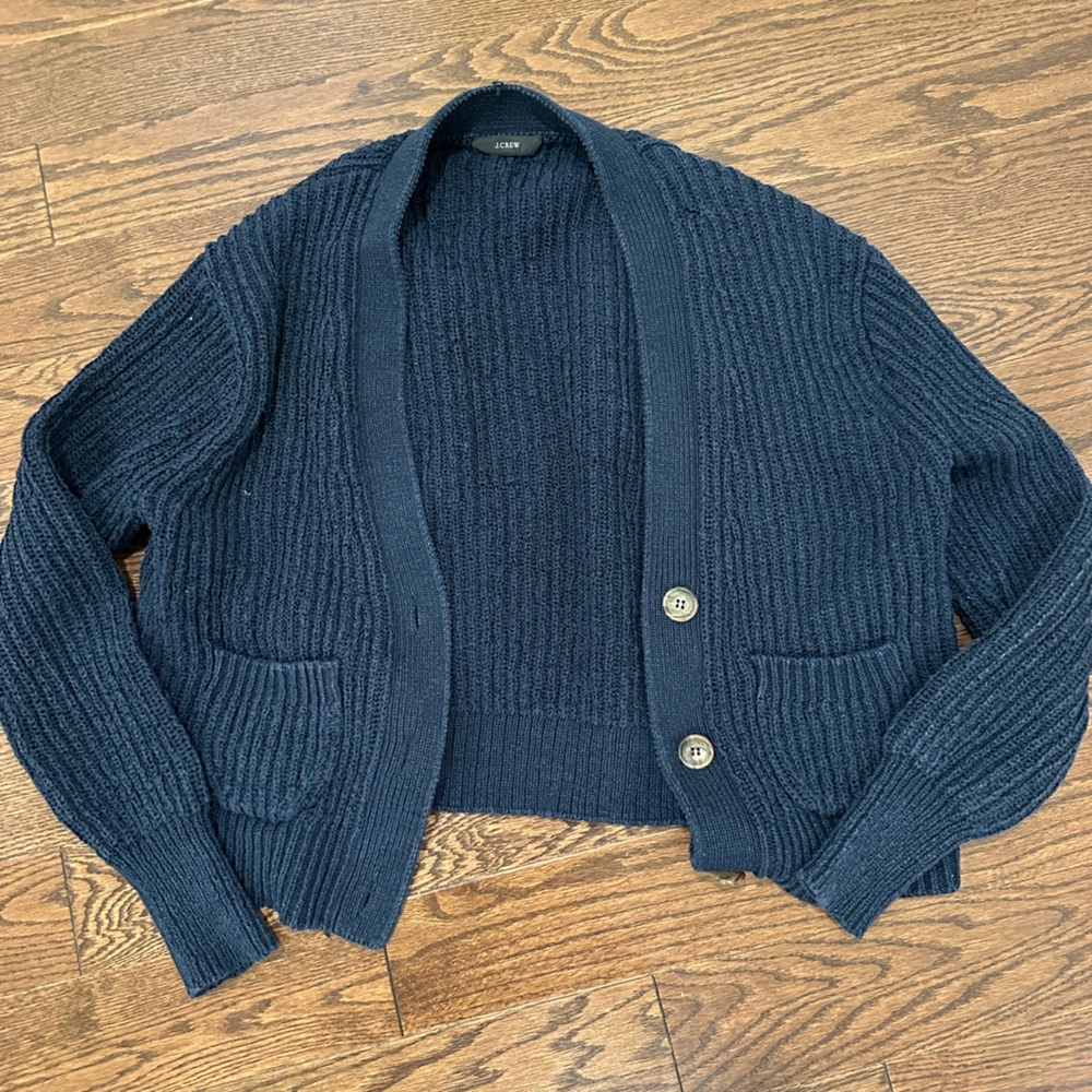 J crew cardigan